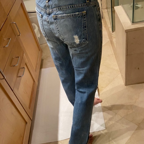 Made in USA Vintage Y2K J Crew BOYJEAN low rise Denim - Picture 5 of 5